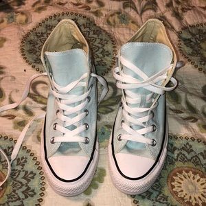 Light blue converse